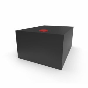 Serbatoio per Acqua 138L 54x34x74 cm Nero