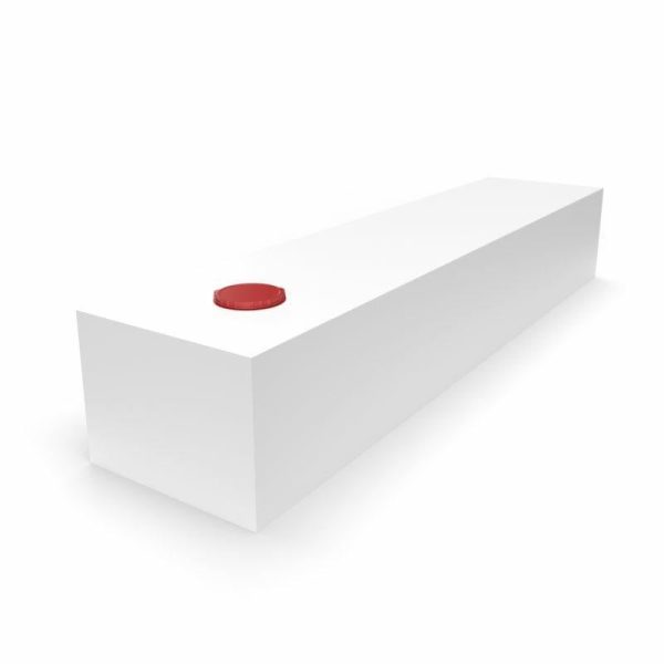 Serbatoio per Acqua 150L 36x27x160 cm Bianco