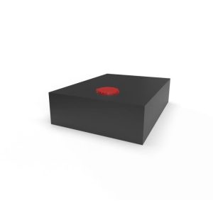 Serbatoio per Acqua 30L 40x14x55 cm Nero