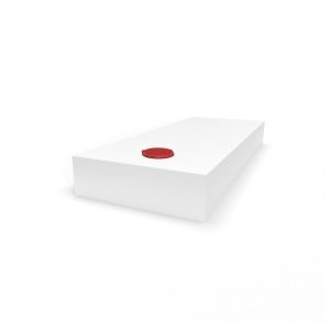 Serbatoio per Acqua 48L 40x12x100 cm Bianco