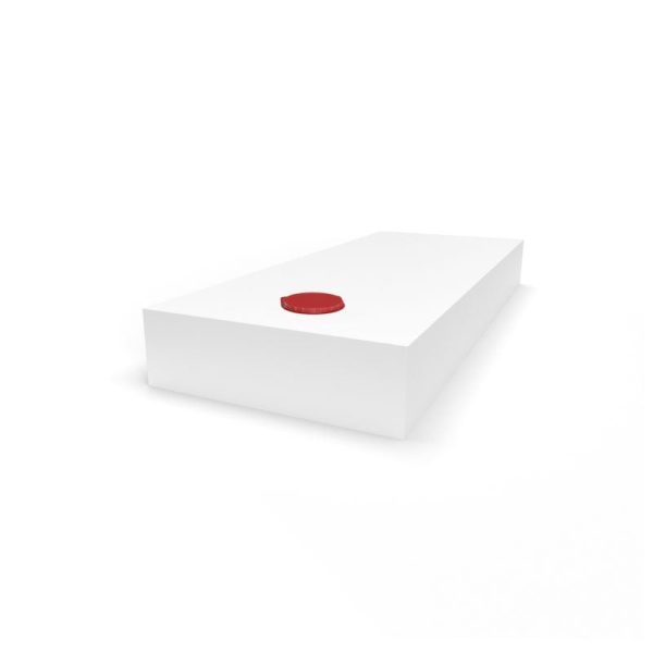 Serbatoio per Acqua 48L 40x12x100 cm Bianco