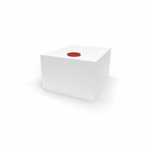 Serbatoio per Acqua 49L 40x26x48 cm Bianco