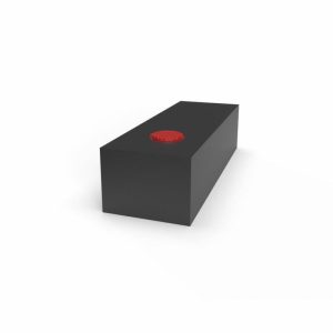 Serbatoio per Acqua 66L 31x23x90 cm Nero