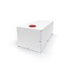 Serbatoio per Acqua 68L 34x28x74 cm Bianco
