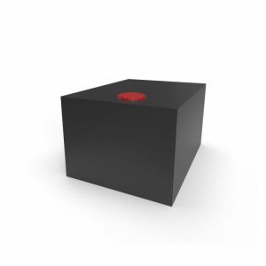 Serbatoio per Acqua 69L 41x31x55 cm Nero