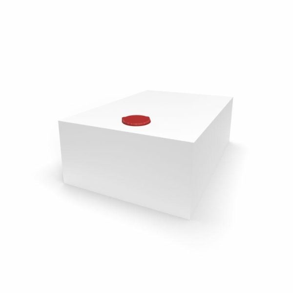 Serbatoio per Acqua 72L 45x23x70 cm Bianco