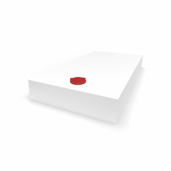 Serbatoio per Acqua 74L 55x13x104 cm Bianco