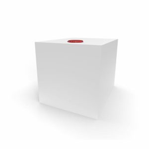 Serbatoio per Acqua 80L 40x40x50 cm Bianco