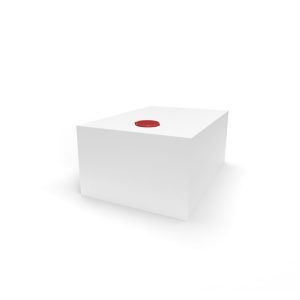 Serbatoio per Acqua 80L 44X28X65 cm Bianco