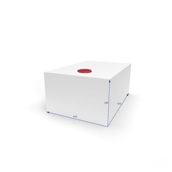 Serbatoio-per-Acqua-80L-44X28X65-cm-Bianco-misure.jpeg Serbatoio per Acqua 80L 44X28X65 cm Bianco