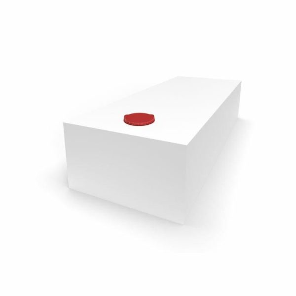 Serbatoio per Acqua 83L 38x22x100 cm Bianco