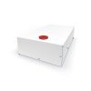 Serbatoio per Acqua 84L 48x20x88 cm Bianco
