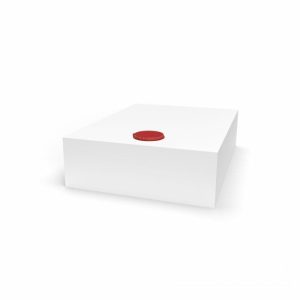 Serbatoio per Acqua 92L 58x20x80 cm Bianco