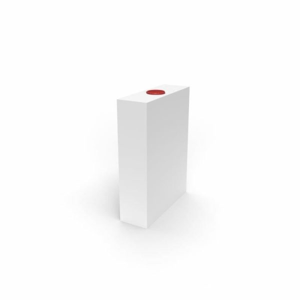 Serbatoio per Acqua 94L 20x80x60 cm Bianco