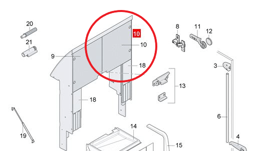 Specchio ADRIA Altea Adora 2015-2024