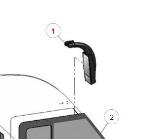 Specchio Retrovisore Destro Mobilvetta K-YACHT 2014-2015