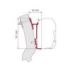 Staffe F45/F70 Adapter Wingamm Oasi 300 Fiamma per Camper