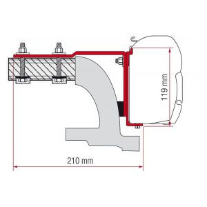 Staffe F45/F70 Fiamma Kit Mercedes Vito