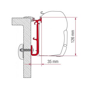 Staffe F45/F70 Fiamma kit caravan