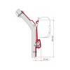 Staffe F45/F70 Kit Eriba Touring Fiamma per Camper