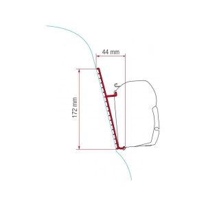 Staffe F45/F70 Fiamma Kit Fiberglass Roof