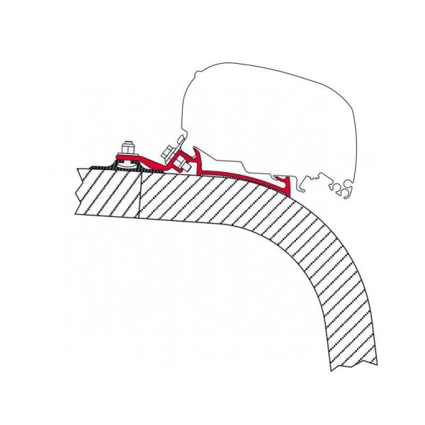 Staffe F80/F65 Fiamma Kit Giottiline - Fendt (Genetics/Graal)