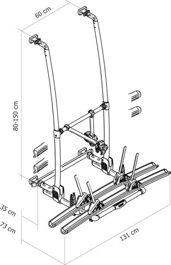 Portabici Thule Excellent Black