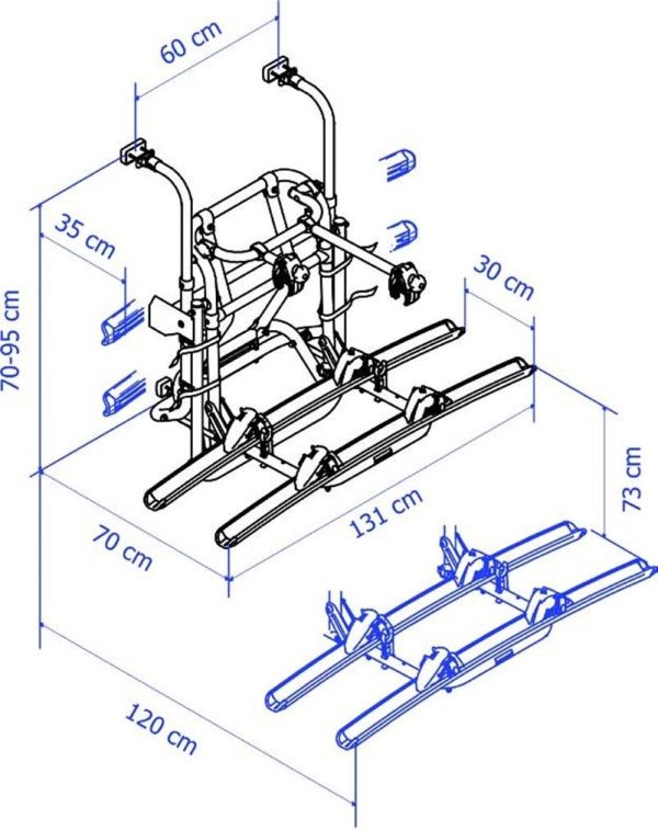 Portabici Thule V16 Manuale