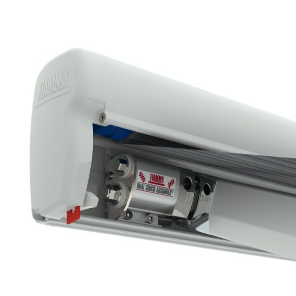 Tendalino per Camper Fiamma F45S Polar White 400 cm Royal Grey