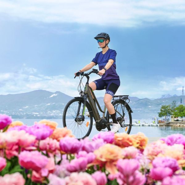 Trekking e-Bike Legnano TERRA LADY Dark Grey Size 44