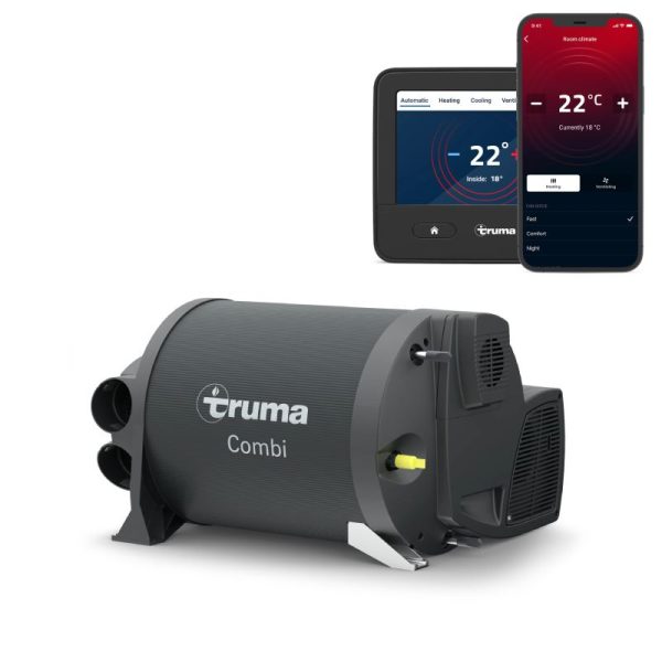 Truma Combi 4 E Riscaldamento per Camper Gasolio con Inet X Panel