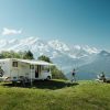 Tendalino per Camper Thule Omnistor 8000 Bianco 500 Sapphire Blue