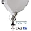 Antenna Satellitare Manuale per Camper Teleco Voyager Digimatic 50