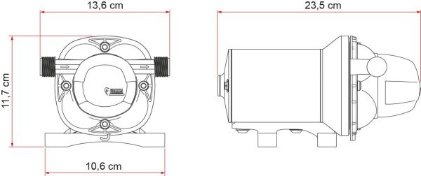 Pompa Fiamma AQUA F 12V 13L