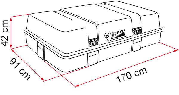 Bagagliera Ultra Box 3 Fiamma