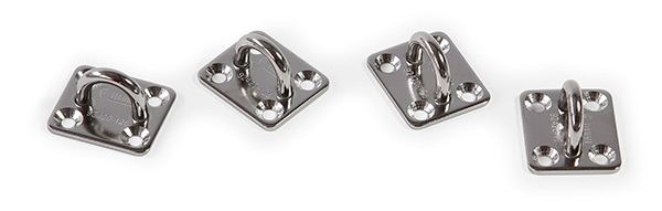 Ganci Kit Square plates per Camper Fiamma