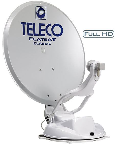 flatsatclassicbt.jpg Antenna Satellitare Automatica Teleco FlatSat Classic BT 50