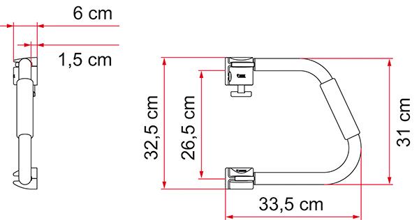 Maniglia di sicurezza Security 31 Fiamma