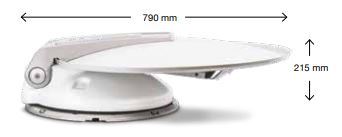 Antenna Satellitare ASR 680 DF Automatica Mecatronic