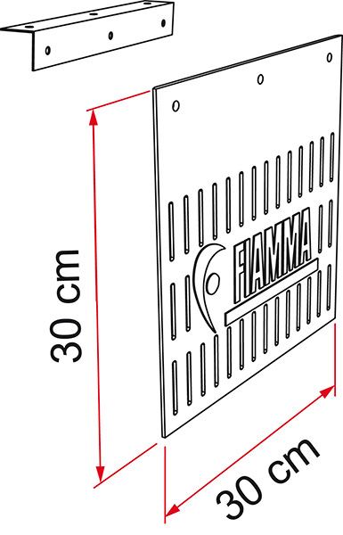 Paraspruzzi Mud Flap Rear Fiamma