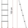 Scaletta Deluxe 4B interna per Camper Fiamma