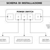 Deviatore POWER SWITCH per Gestione Batterie NDS