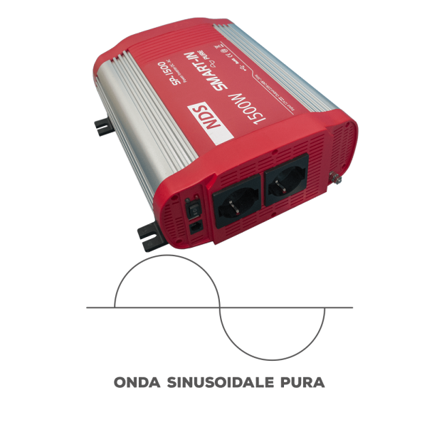 Inverter 12v-400W NDS Onda Pura Smart-In