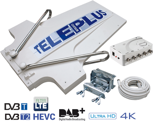 Antenna Digitale Terrestre per Camper Teleco Teleplus