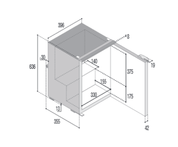 Frigorifero Compressore Vitrifrigo Modello C50i